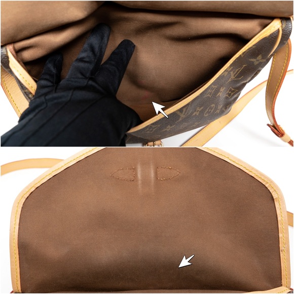 LOUIS VUITTON Saumur 30 Monogram Crossbody - Picture 10 of 15